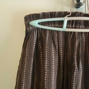 High Waisted Patterned Pants